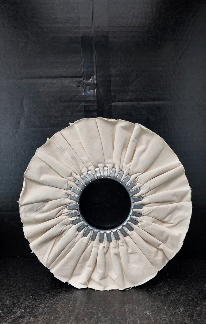 Airway Buffing Wheel - Untreated Cotton 10″ / 254mm (16 ply)