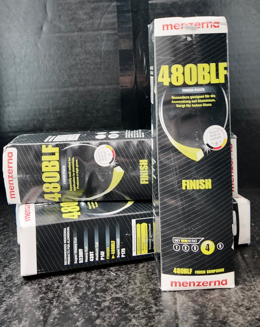 Menzerna 480BLF Blue Rouge Bar – Finish