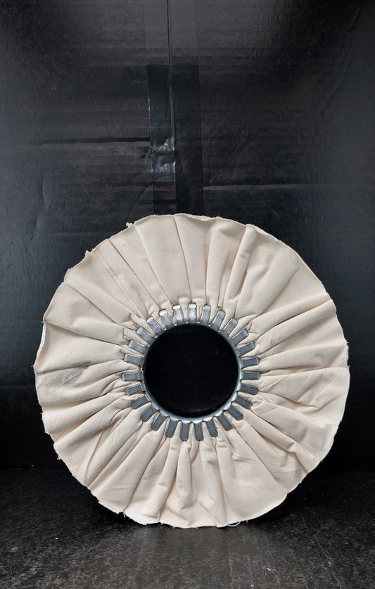 Airway Buffing Wheel - Untreated Cotton 10″ / 254mm (16 ply)
