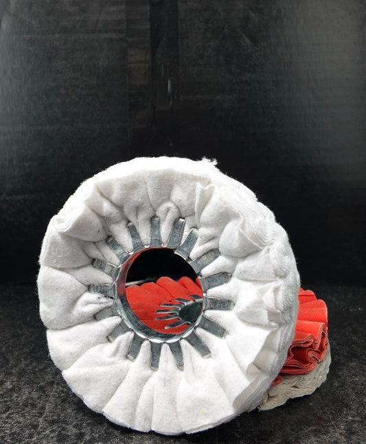 Airway Buffing Wheel - Flannel 6″ / 152mm (16 ply)