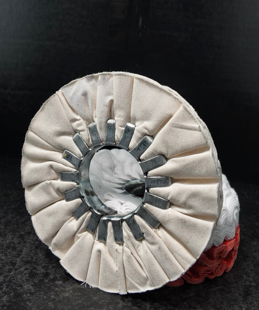 Airway Buffing Wheel Untreated Cotton 6″ / 152mm (16 ply)