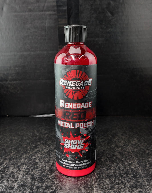 Rebel Red Liquid Metal Polish - Show Shine