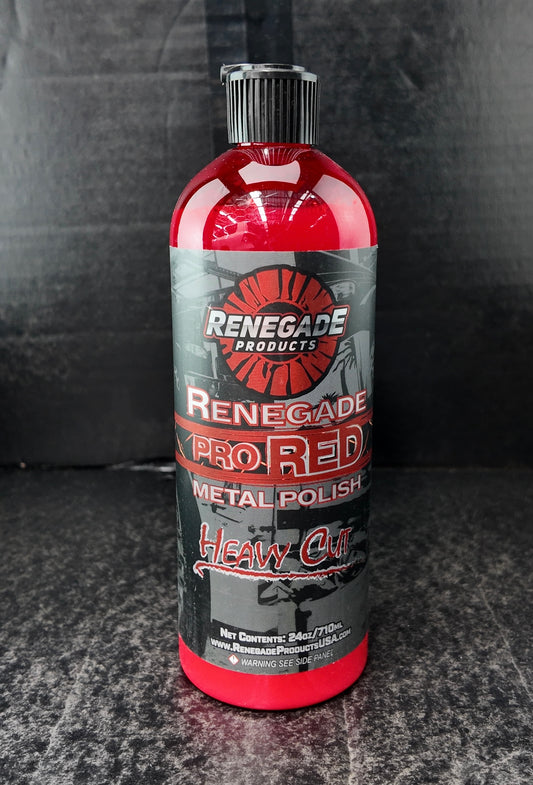Renegade Pro Red Heavy Cut Metal Polish (710ml)