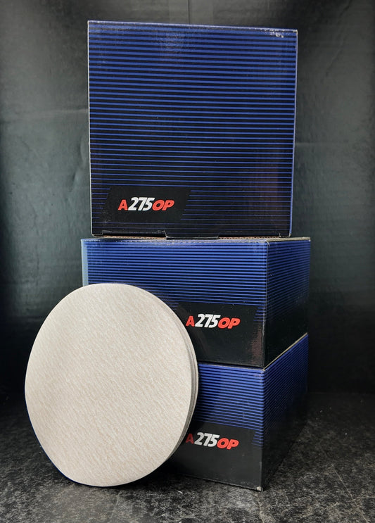 320 grit sanding discs velcro backed aluminium oxide 100 pack
